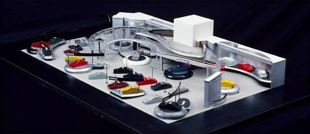 Nissan global exhibit space design