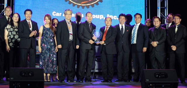Berjaya Philippines receiving award