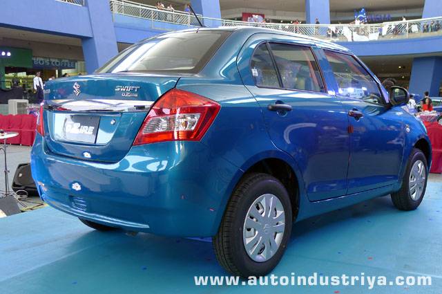 Swift DZire rear
