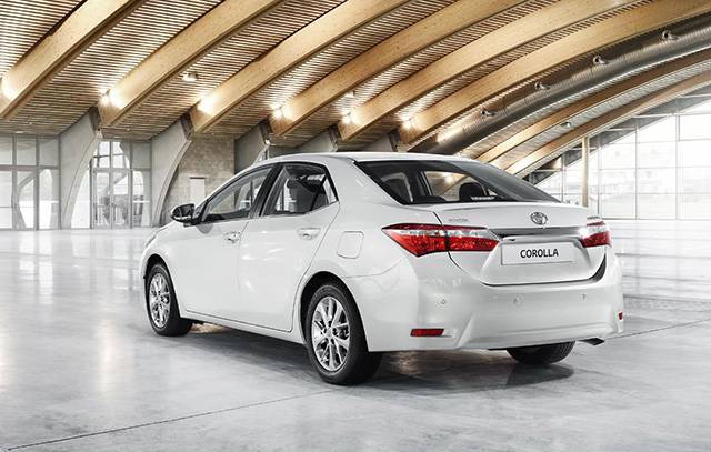 2014 Toyota Corolla rear