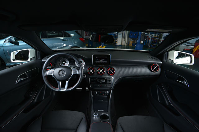 A250 Sport interior