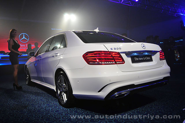 New E-Class rear