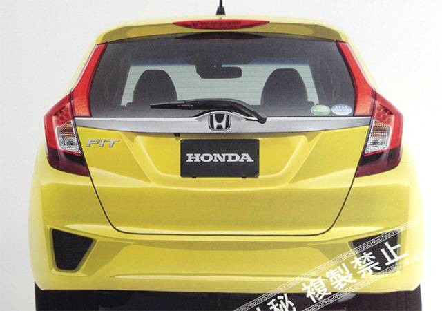 2014 Honda Jazz rear
