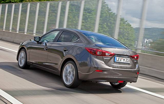 Mazda3 rear shot