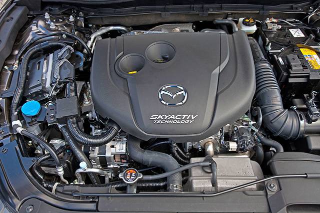 Mazdaa3 Skyactiv engine