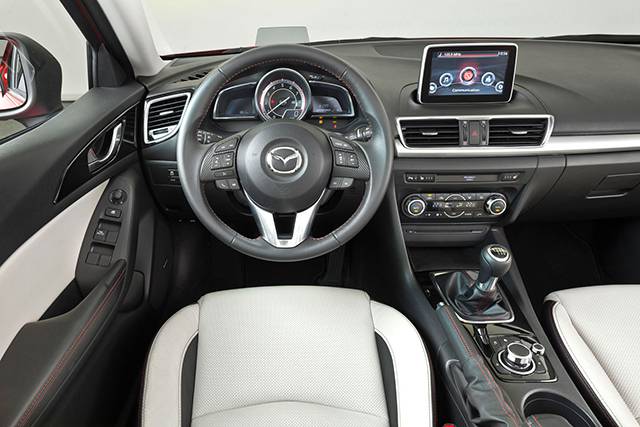 Mazda3 interior