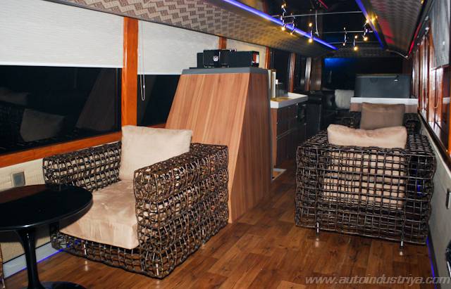 Luxe Bus Interior