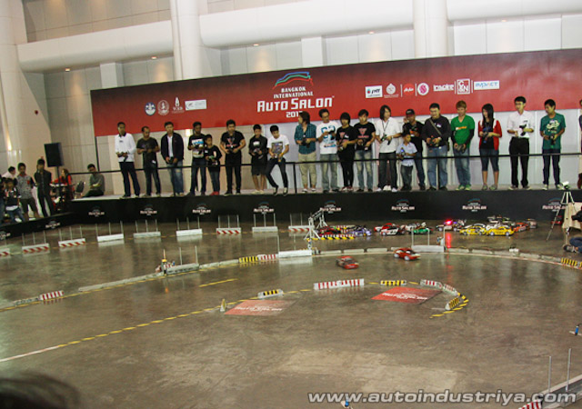 RC drifting at Bangkok International Auto Salon