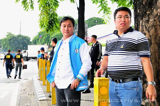MMDA Chairman Francis Tolentino personally supervising