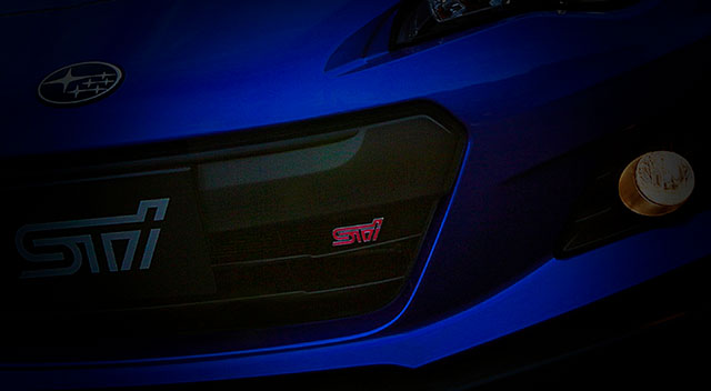BRZ STI front bumper teaser