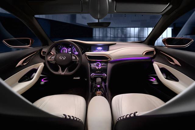 Infiniti Q30 Concept interior
