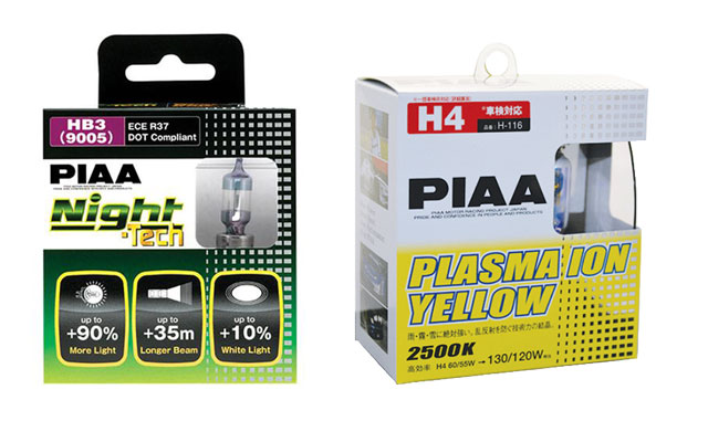 PIAA halogen bulbs