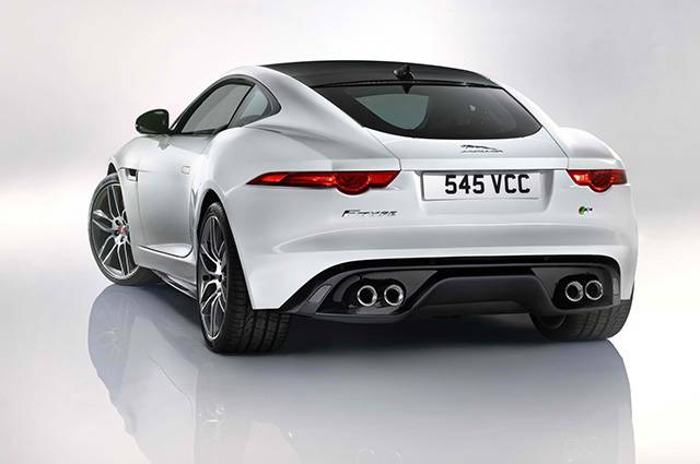 Jaguar F-Type Coupe rear