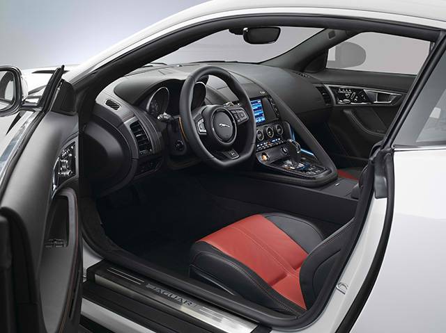 Jaguar F-Type Coupe interior