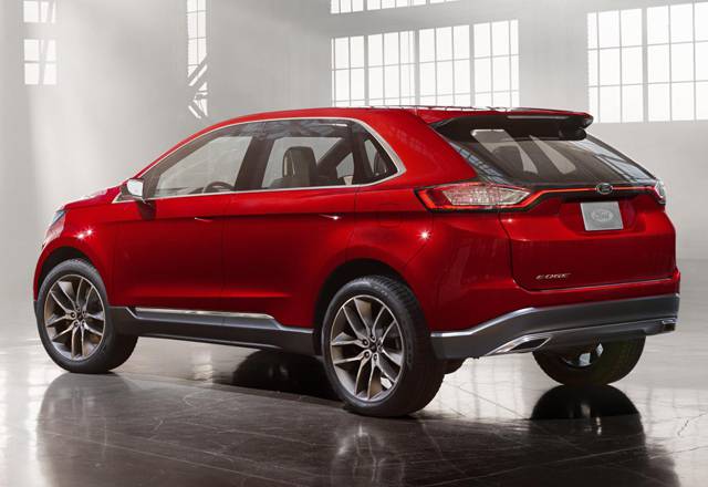 Ford Edge Concept breaks cover, highlights advanced driving tech