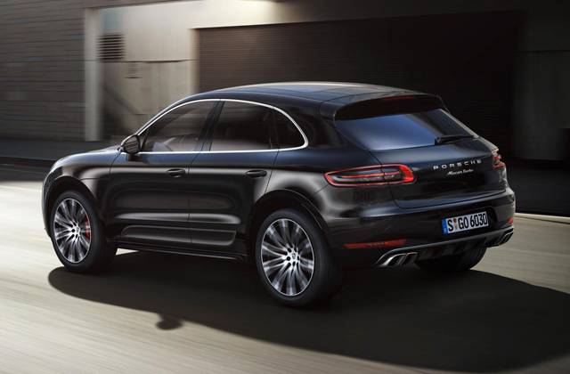 Porsche Macan Turbo rear