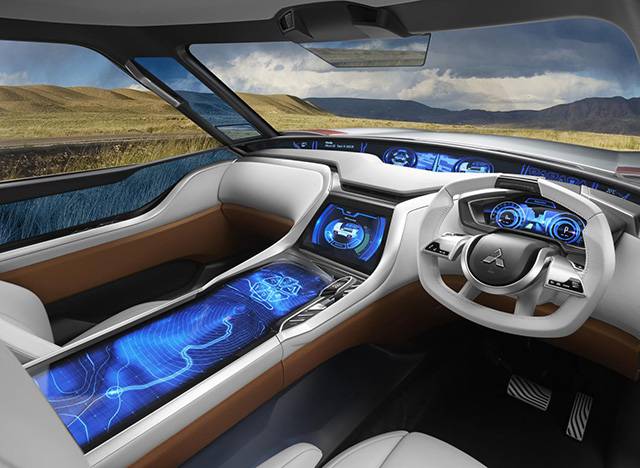 Mitsubishi GC-PHEV interior