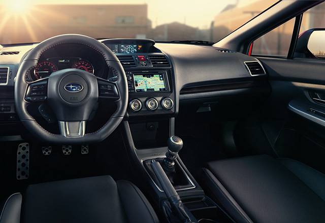 Subaru WRX interior