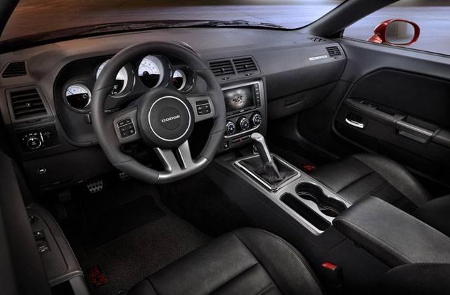 100th Anniversary Dodge Challenger interior