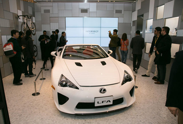 Lexus LF-A at Intersect