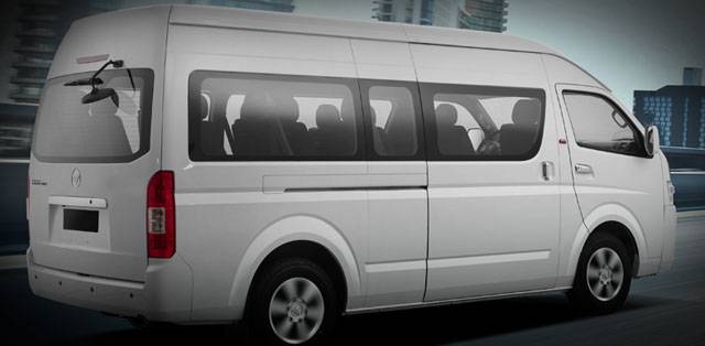 Foton View Traveller rear