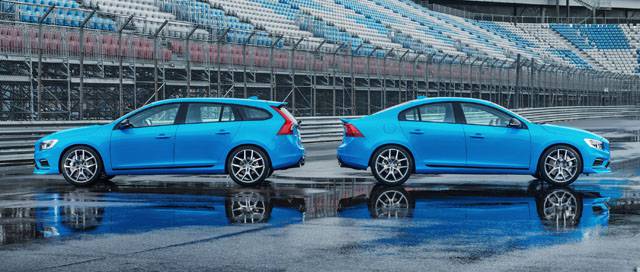 Polestar S60 V60 side view