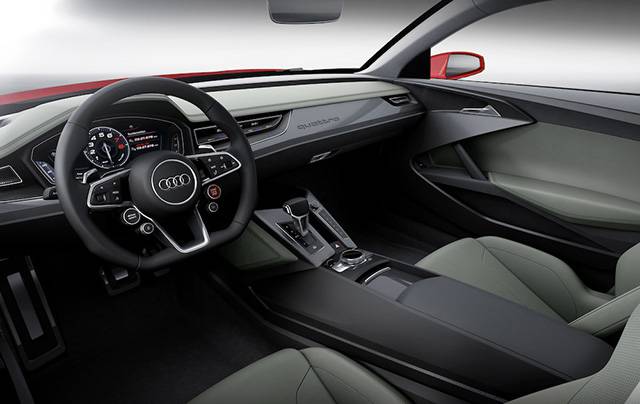Audi Sport quattro laserlight concept interior