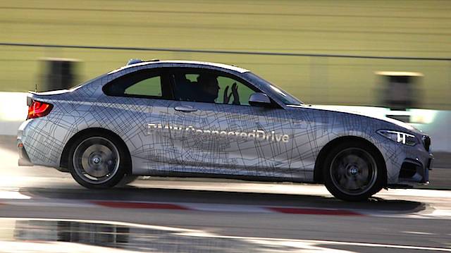 BMW showcases self-drifting prototypes at CES