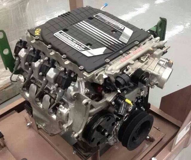 Alleged LT4 engine of 2015 Corvette Z06 
