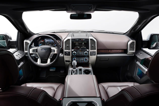 Ford F-150 interior