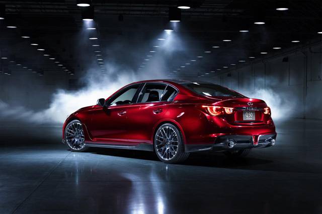 Q50 Eau Rouge rear
