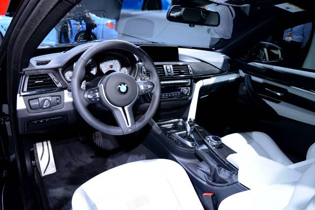 BMW M4 interior