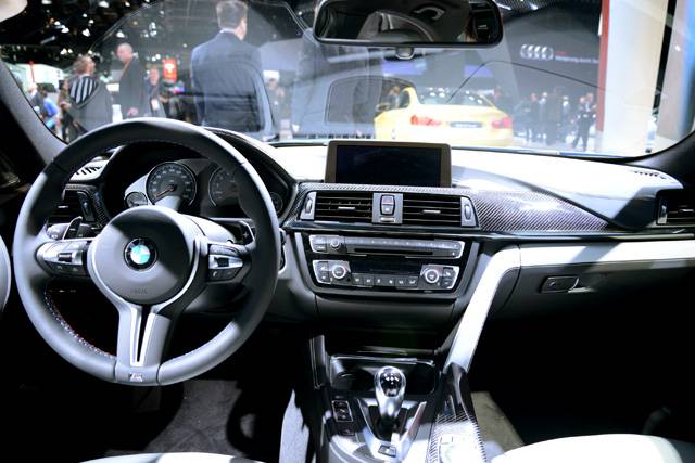 BMW M3 interior