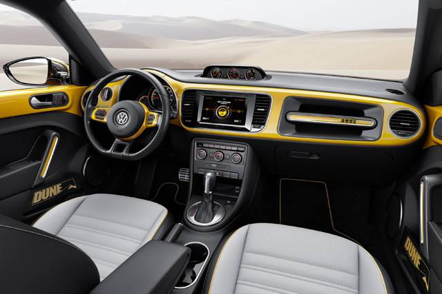 Volkswagen Beetle Dune interior