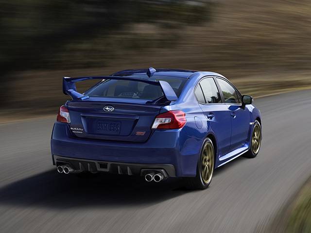 Subaru WRX STI rear