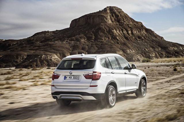 2014 BMW X3 rear