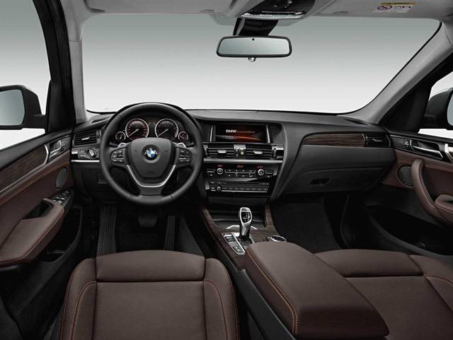 2014 BMW X3 interior