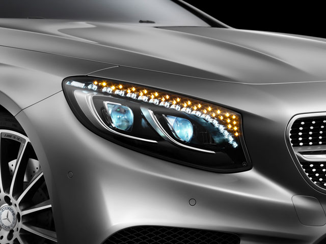 Headlamps infused with Swarovski crystals