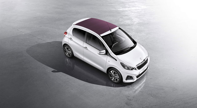 The 4-door Peugeot 108