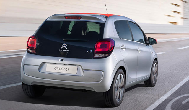 Citroen C1 rear