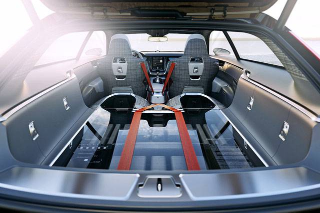 Volvo Concept Estate interior