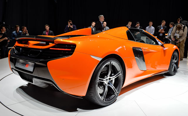 McLaren 650S Spyder rear