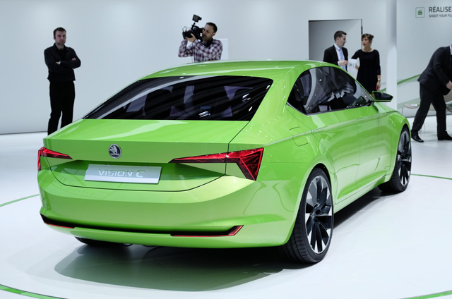 The rear of the VisionC