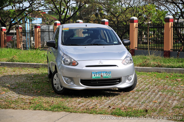 The Mitsubishi Mirage (hatchback)