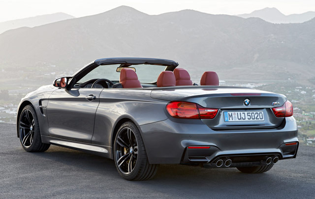 The 2015 BMW M4 Convertible