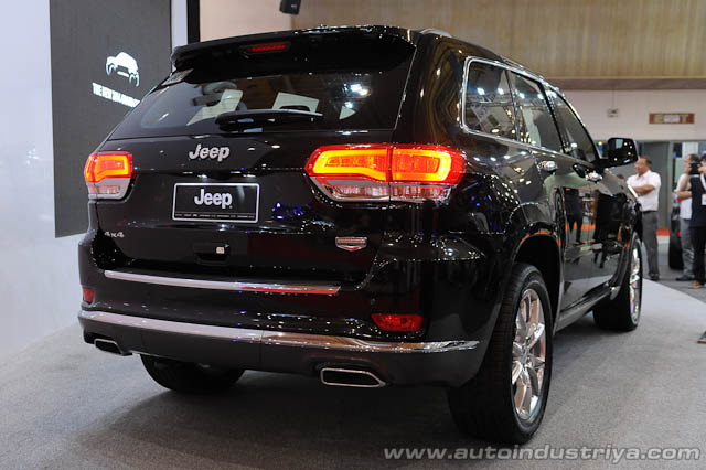 The rear of the 2014 Jeep Grand Cherokee