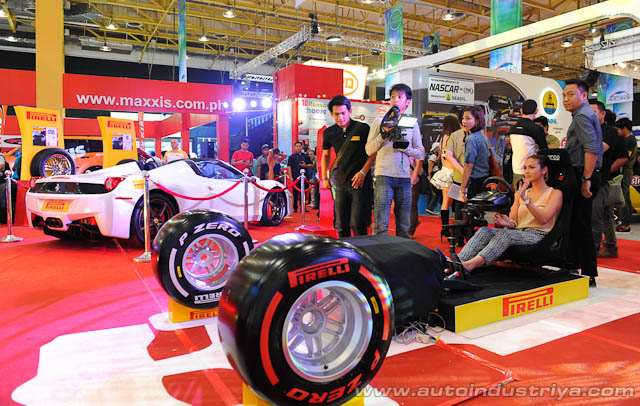 Pirelli F1 simulator