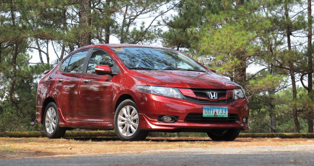 The previous Honda City model