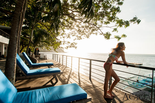 Acacia Resort + Dive Center sunset