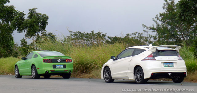 Ford Mustang vs Honda CR-Z
